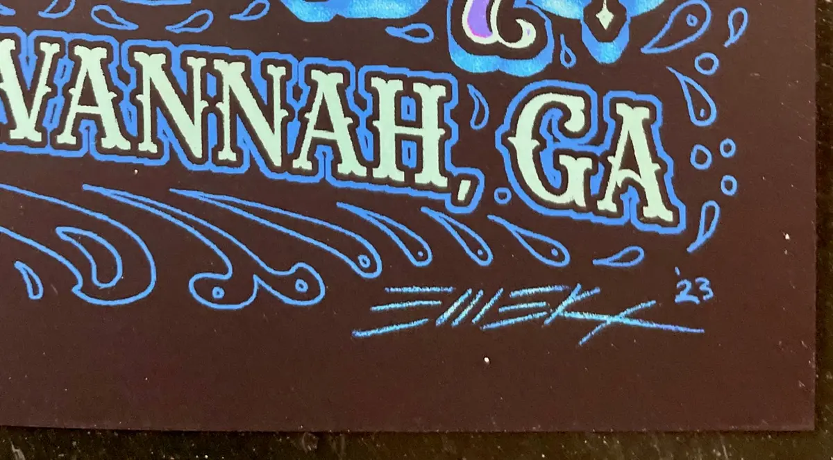 Auction - Widespread Panic - Savanna '23 - Emek - 1St Edition - Mint 2