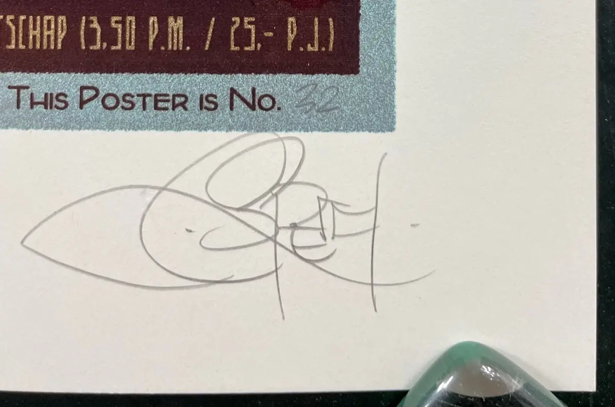 Auction - Gogol Bordello - Amsterdam '13 - Chuck Sperry - Mint 2