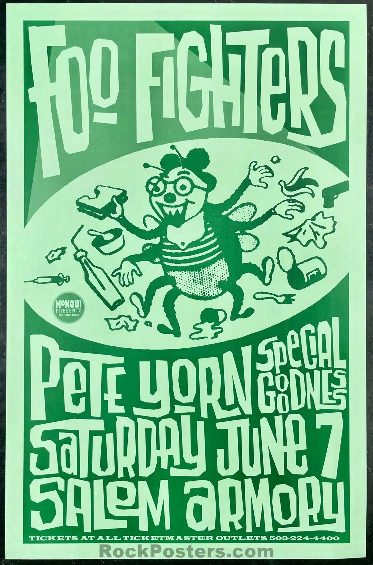 Auction - Foo Fighters - Chris Cornell - 2000S Posters (4) - Mike King - Near Mint Minus 2