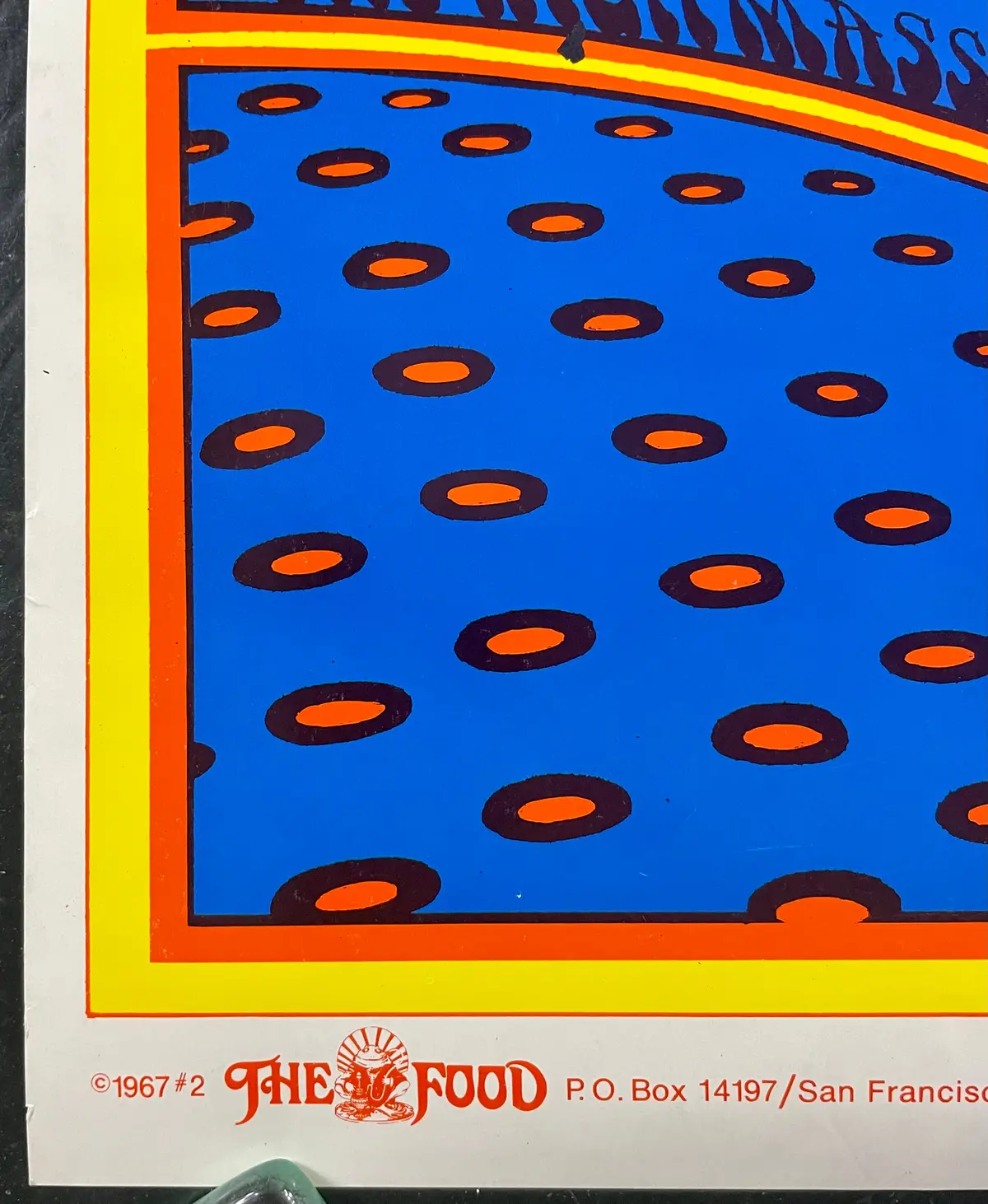 Auction - High Mass Is Coming - Bob Fried - San Francisco - 1967 Poster - Excellent 2