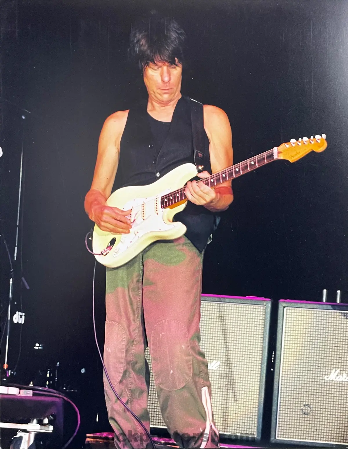 Jeff Beck - Live Concert - Color Photograph -  Near Mint 1