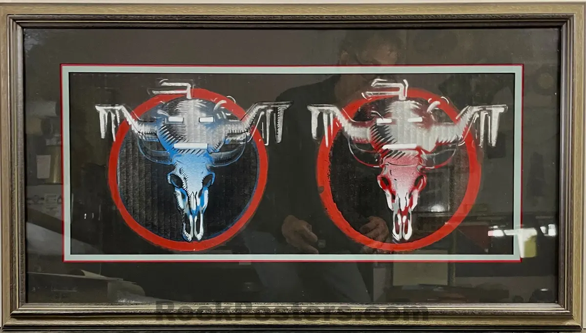 Auction - Original Art - Rick Griffin - Airbrush Framed - 1980S Artwork - Near Mint 1