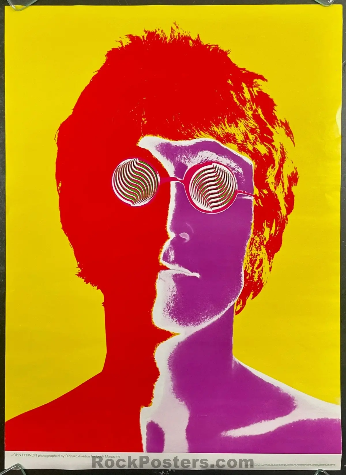 Auction - The Beatles - Look Magazine - Richard Avedon - 4 Poster Set 1967 - Excellent 1
