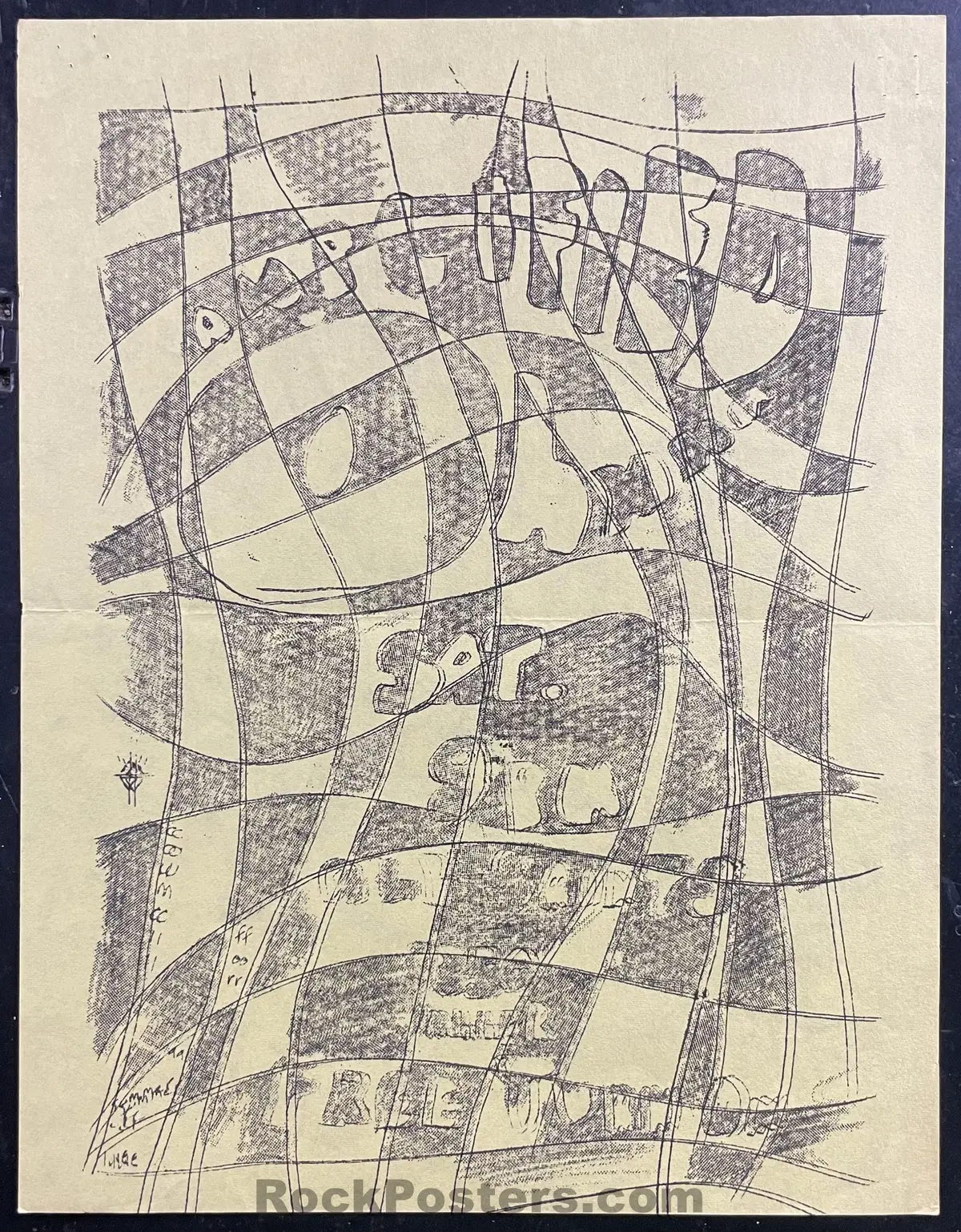 Auction - Amplified Ohm - All Saints - 1967 Handbill - Excellent 1