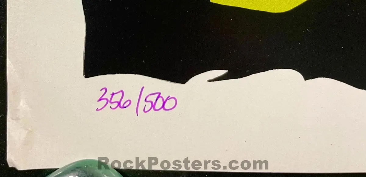 Auction - Misfits - Alan Forbes Signed - 1997 Poster - Los Angeles - Excellent 2