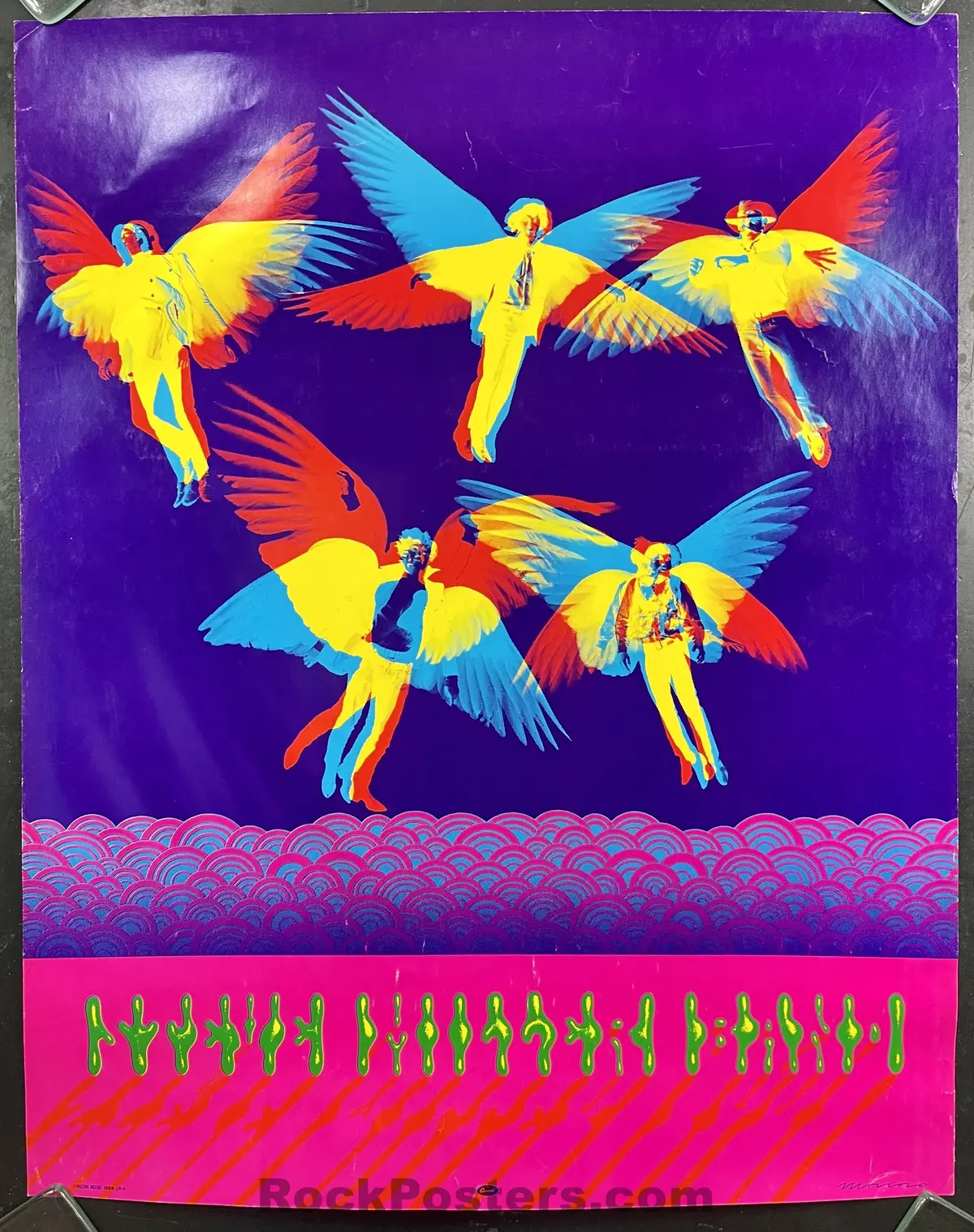 Auction - Neon Rose 23 - Steve Miller - Album Promotional - 1968 Poster - Very Good 1