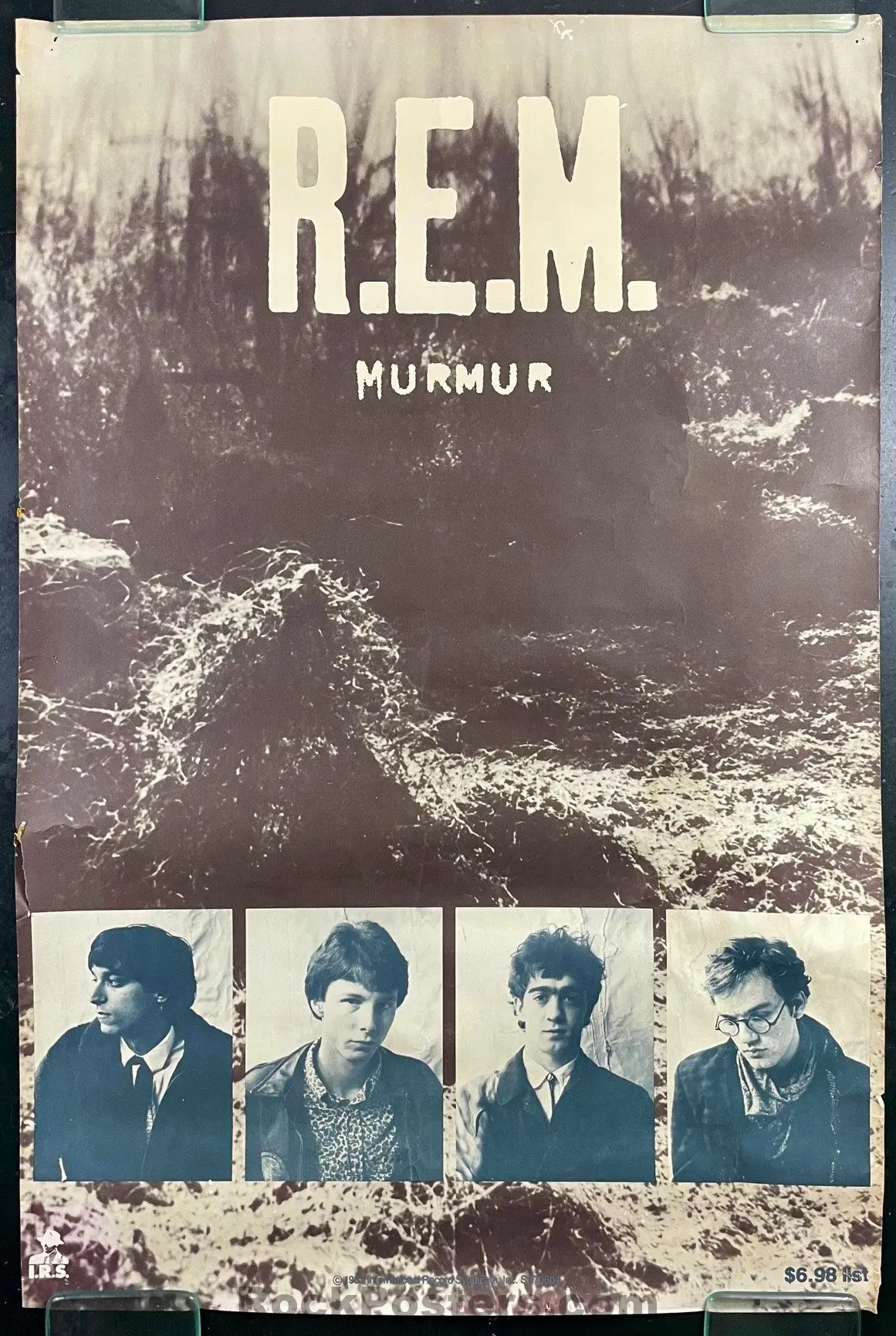 Auction -  R.E.M. - Murmur - 1983 Poster - Official I.R.S. Records - Rough 1