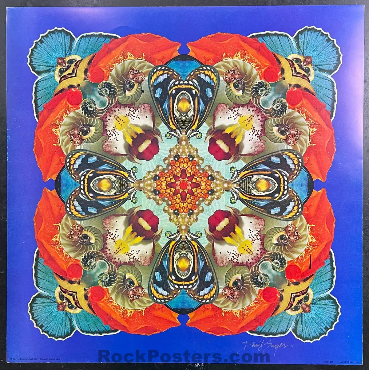 Auction - "Honey Bee" - David Singer Signed - 1978 Poster - Portal Publications - Near Mint Minus 1