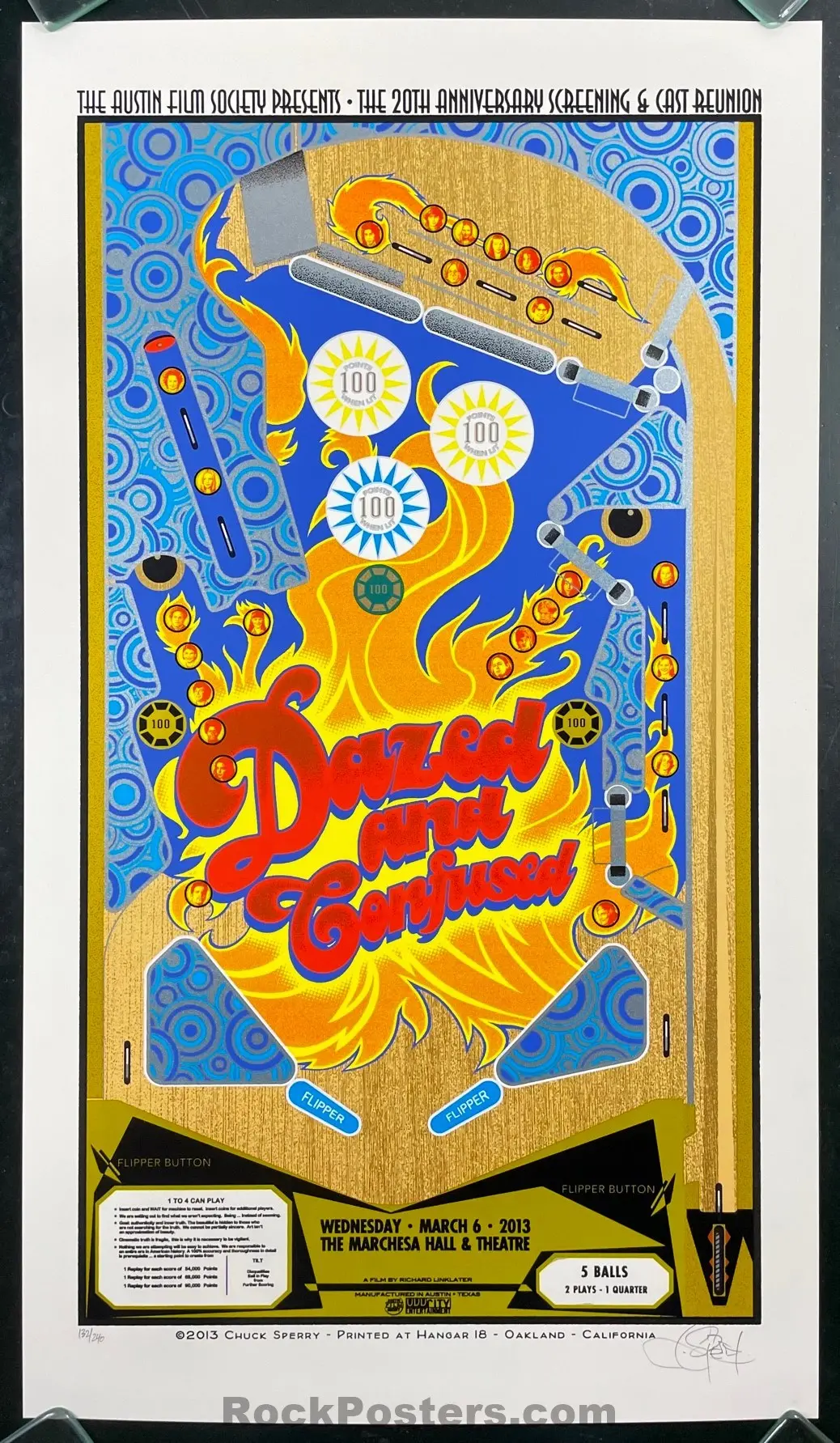 Auction - Dazed And Confused - Austin '13  - Chuck Sperry - 1St Edition - Mint 1