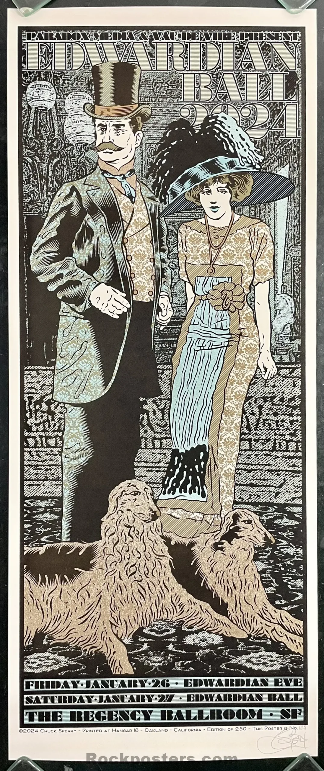 Auction - Edwardian Ball - San Francisco '24 - Chuck Sperry - 1St Edition - Mint 1