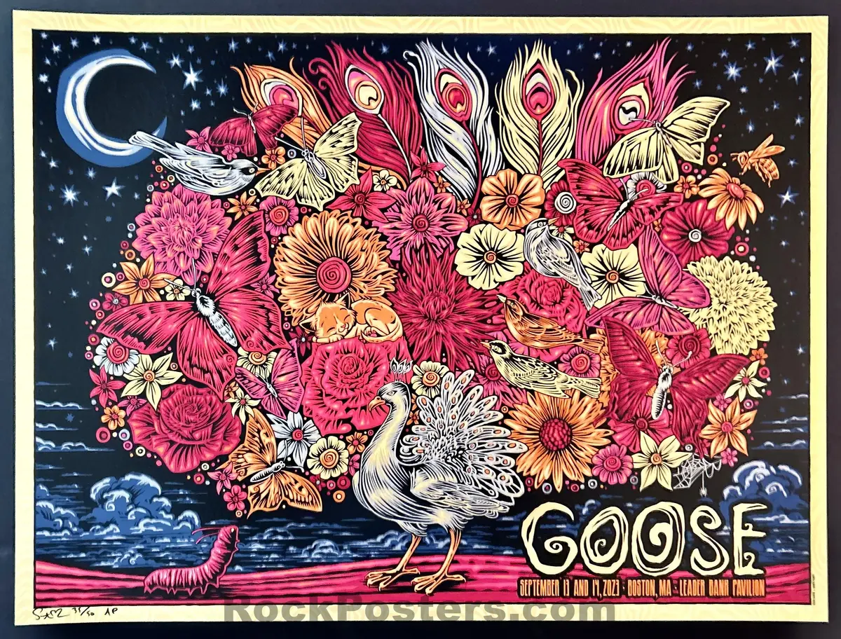 Auction - Goose - Boston '23 - Todd Slater - Caterpillar Metamorphosis - Artist Proof Edition - Mint 1