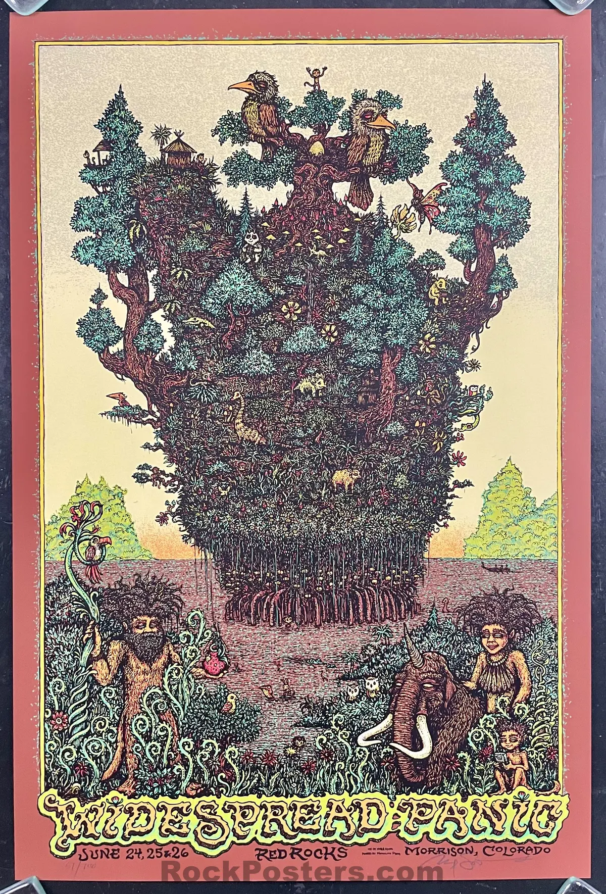Auction - Widespread Panic - Morrison '16 - Marq Spusta - Show Edition - Mint 1