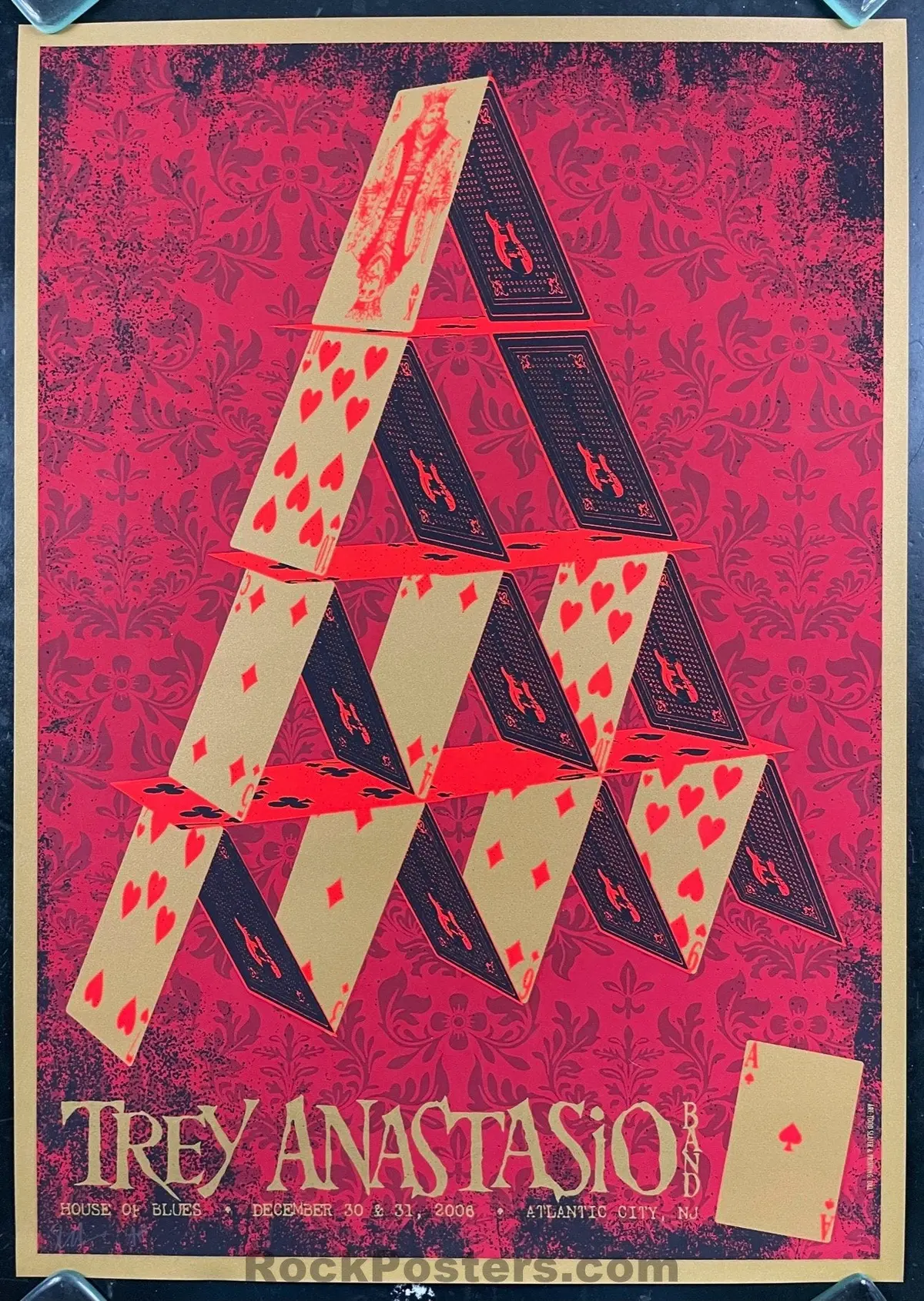 Auction - Trey Anastasio Band - Atlantic City 2006 - Todd Slater - Artist Edition - Mint 1
