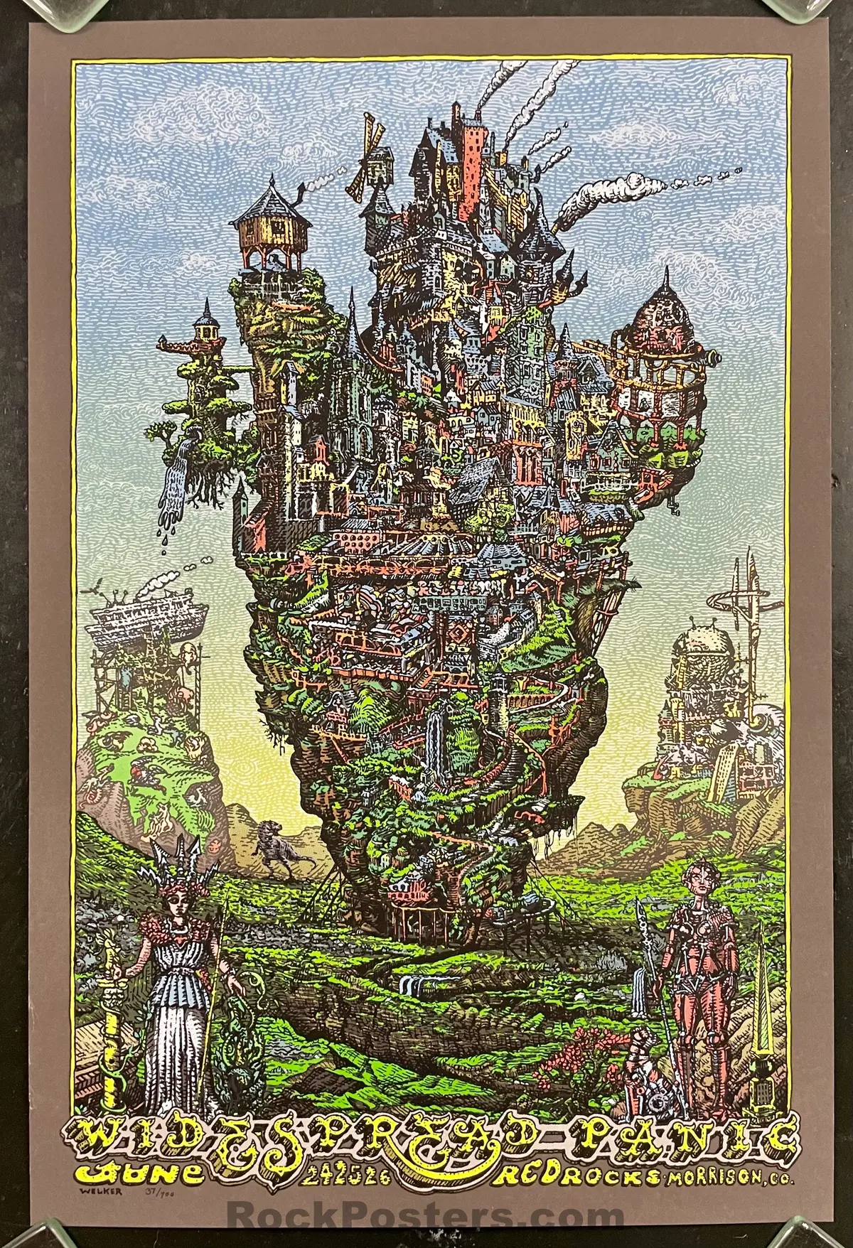 Auction - Widespread Panic - Morrison '16 - David Welker - Show Edition - Excellent 1