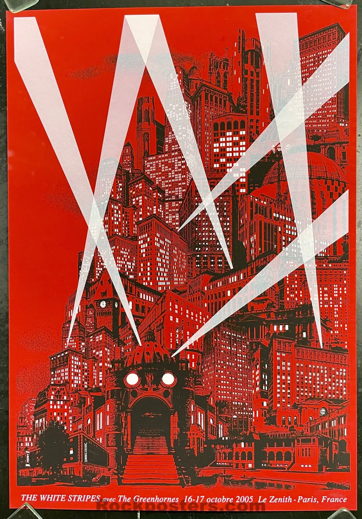 Auction - The White Stripes - Paris '05 - Rob Jones - Mint 1