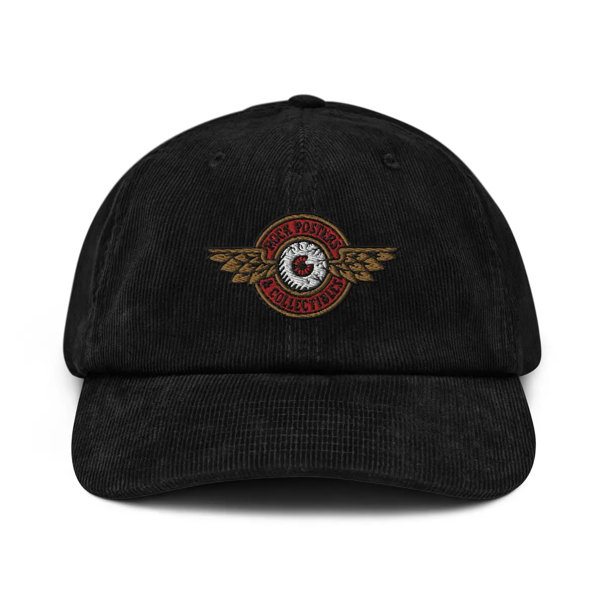 Rockposters.Com - Est. 1991 Corduroy Ball Cap - Black 1