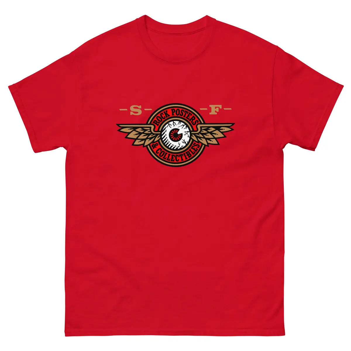 Rockposters.Com - Est. 1991 Men's T-Shirt - Red 1